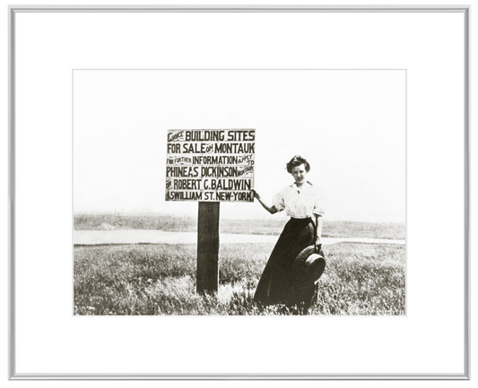 Framed Print - Montauk Bulding Sites, undated